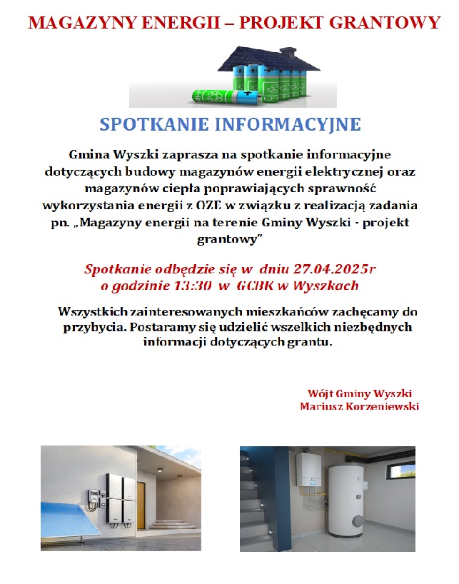 Spotkanie informacyjne