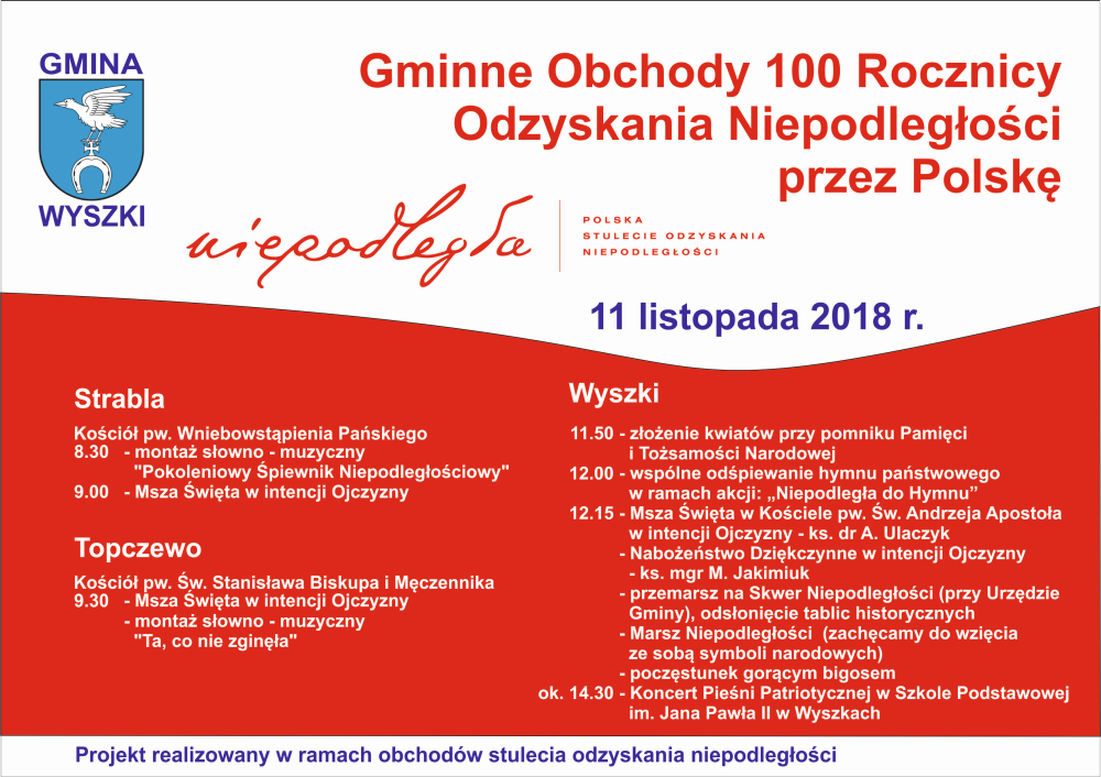 Zaproszenie na uroczystości
